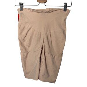 Spanx Power Series Shaping Mid Thigh Shorts Soft Nude 3X style 2744
